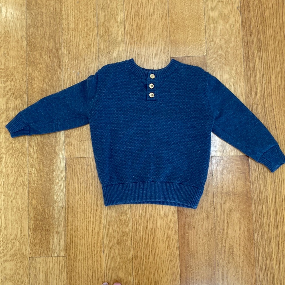 Cat and Jack Boys sweater - Navy able size 4T. EUC